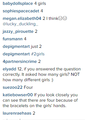 國外網友爭論:這張照片中實際上到底有幾個女孩?