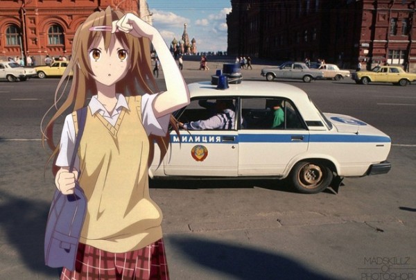 俄羅斯網友創作 2.5 次元畫面　讓日本鄉民噴笑：太棒了！