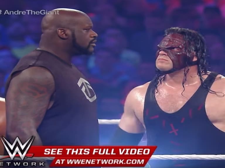 俠客歐尼爾再度現身 WWE 擂台 當場比所有摔角手大了一號!