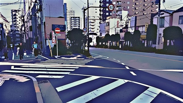 日本網路最新流行：將日常生活的景色改變成動畫風格！