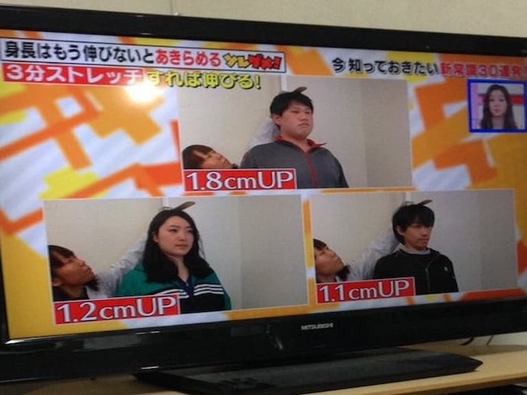日本節目教導「瞬間長高法」 短短 3 分鐘簡單搞定!