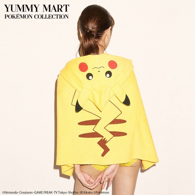 日本推出「皮卡丘」內衣　男友看到這一套的反應會是...