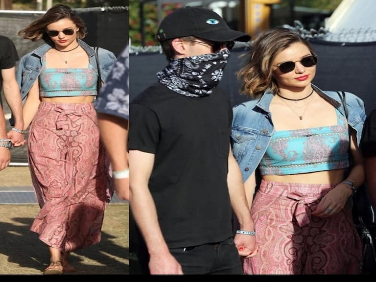 各擁新歡！米蘭達可兒與奧蘭多布魯牽新戀人　現身 Coachella 音樂節