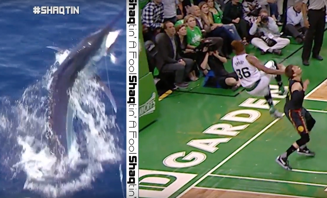 詹皇難得蒞臨 Shaqtin' A Fool!第五球絕殺自爆實在太震撼了