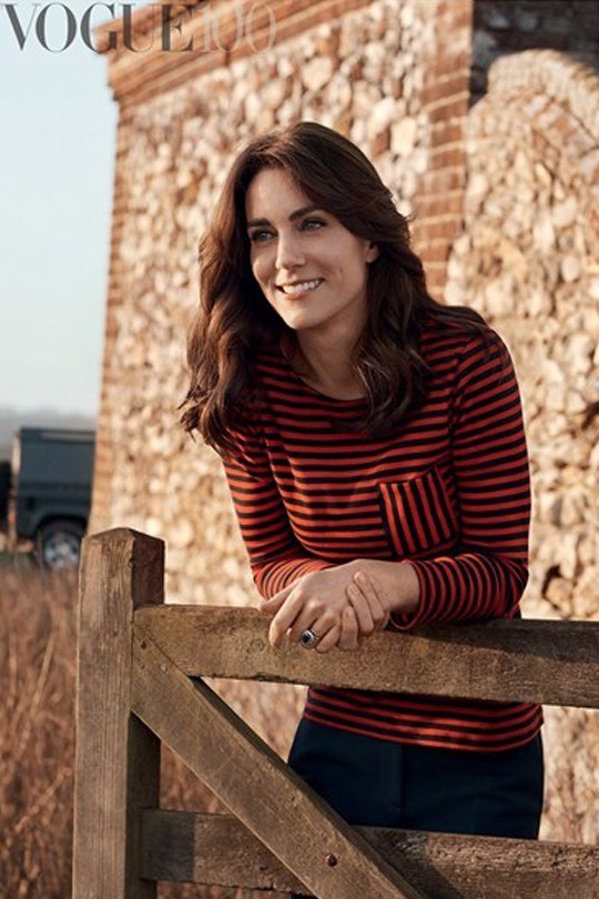 意義非凡! 凱特王妃登上英國版 Vogue 第 100 期封面!