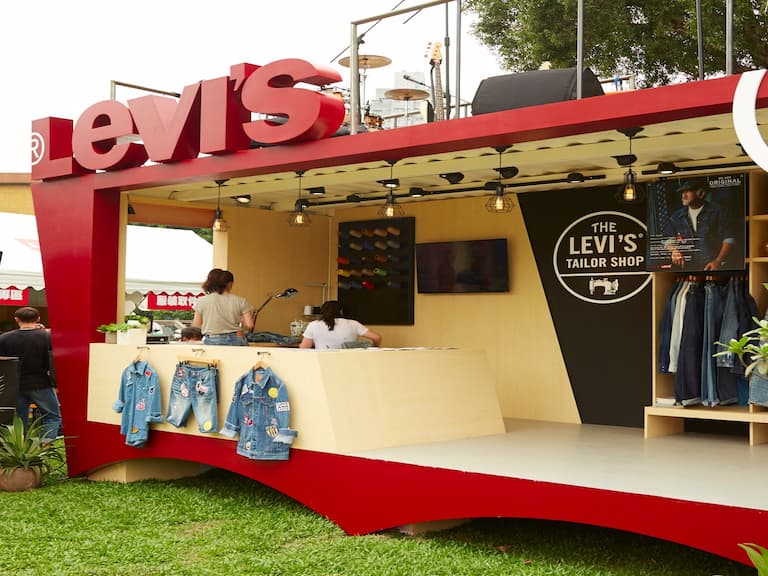 LEVI'S®「鬧音樂．搞丹寧」釋放你的反骨魂 風格布章客製化 掀起春夏丹寧創作潮