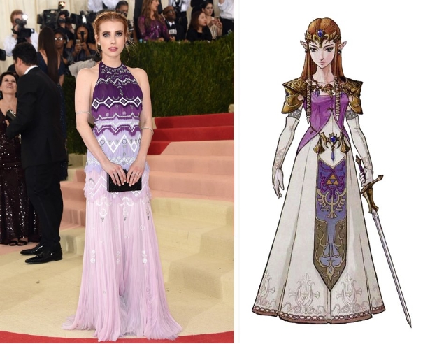 Met Gala 紅毯上的大明星 其實都在 Cosplay 動漫角色?