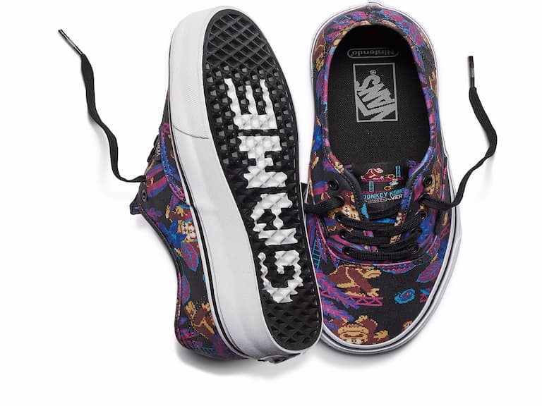 VANS 聯名任天堂超有梗！瑪利歐、薩爾達傳說等紅白機元素穿著走超吸睛