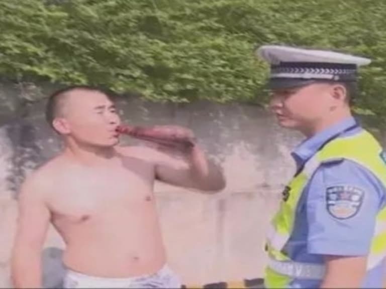 【嘻哈特輯】高手隱藏在民間？！　湖南大叔酒駕胡言亂語神改編成 RAP！