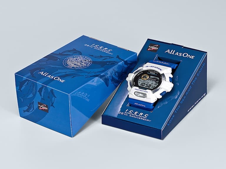 海的男子注意!G-SHOCK x I.C.E.R.C 25周年紀念鯨豚系列,日本國內限定商品 台北G-SHOCK STORE限量發售