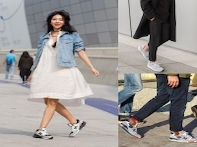 New Balance 球鞋超百搭!韓國少男少女這樣穿