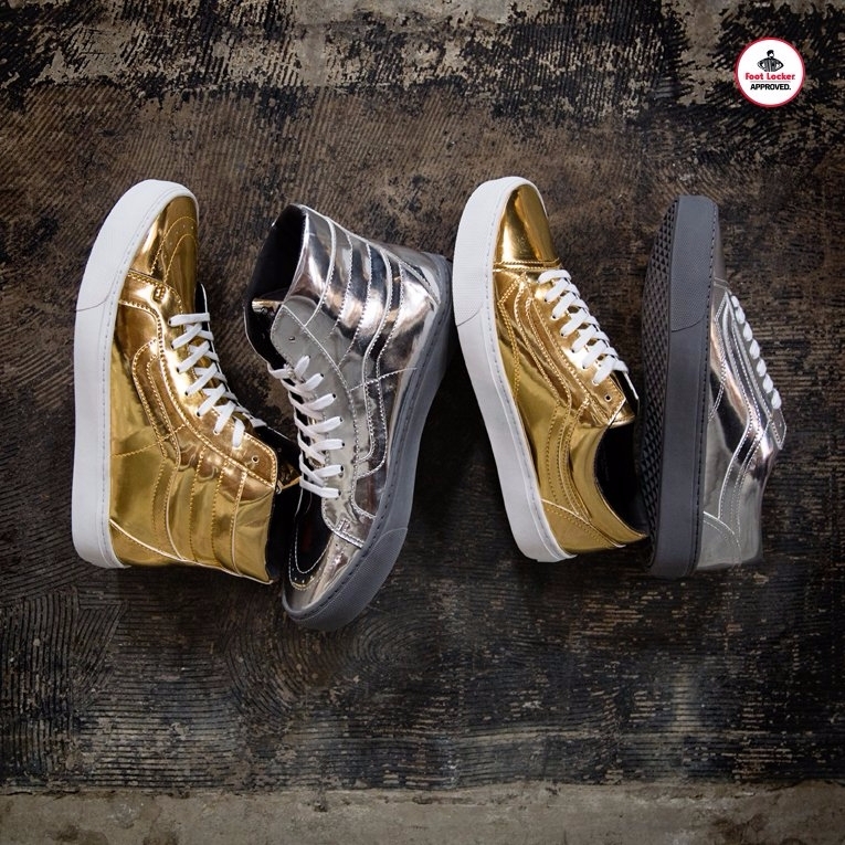 紀念里約奧運！Vans 推出金銀「Metallic」夏季鞋款！