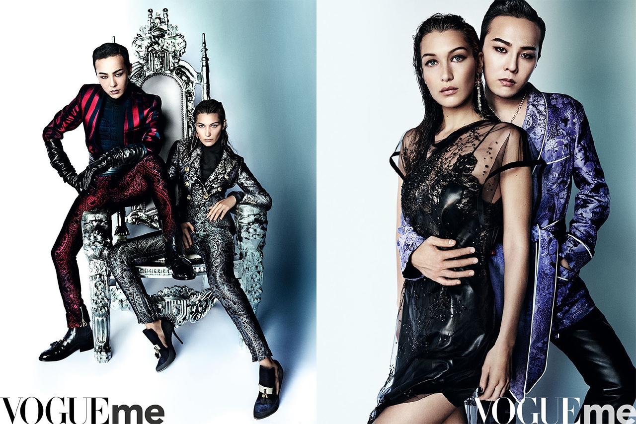 G-DRAGON 帥氣登上中國版《VOGUE》 與超模共同入鏡!