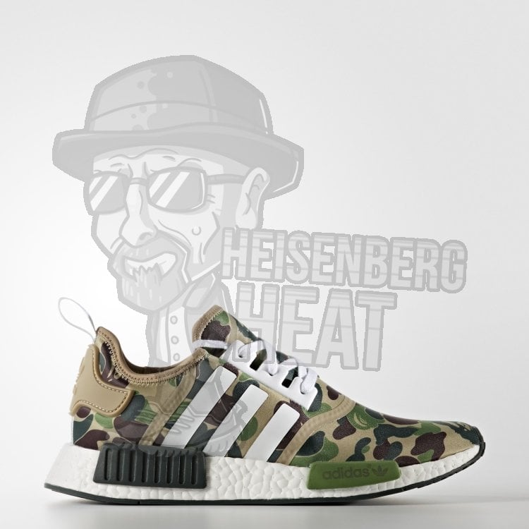 真的來了！？BAPE x adidas 聯名新款 NMD 「正式商品照」終於出爐！