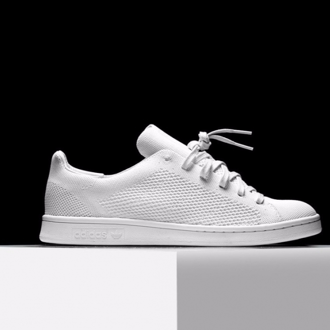 清爽透氣的編織風！adidas Stan Smith Primeknit 推出「Whiteout」全新設計！