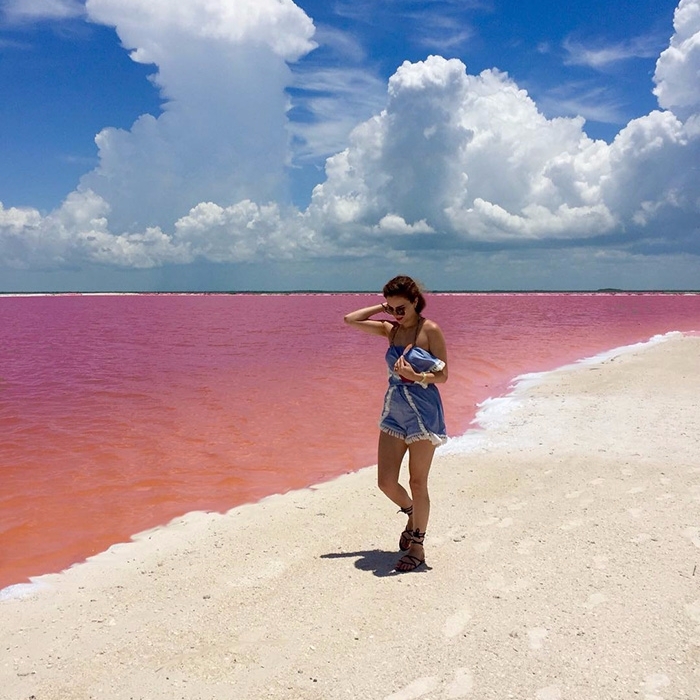 【打卡特輯】Instagram 最夯拍照聖地　「粉紅鹽湖」成為少女夢幻旅行之地！