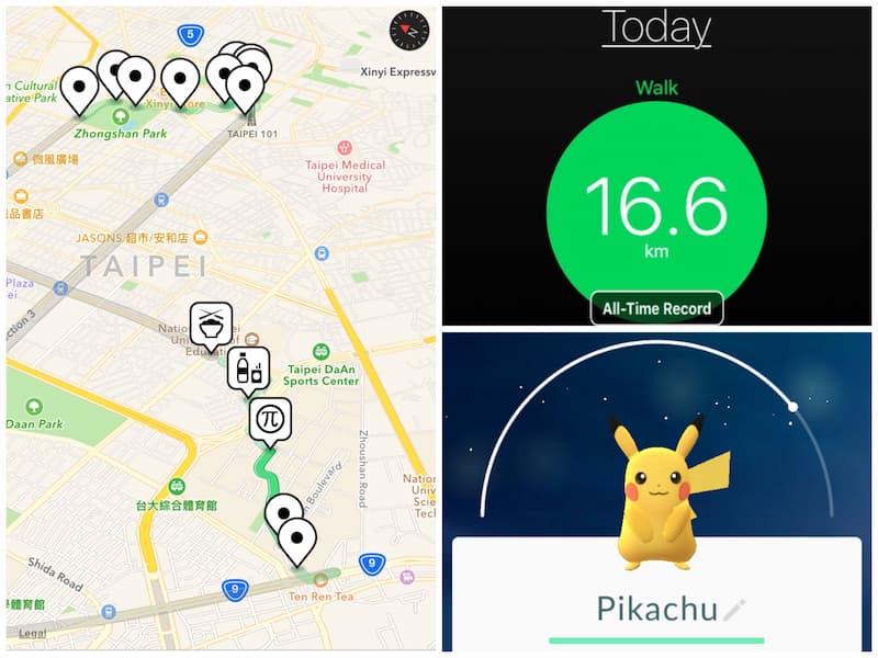 Pokemon Go 神人玩家分享如何在雙北抓到皮卡丘juksy 街星