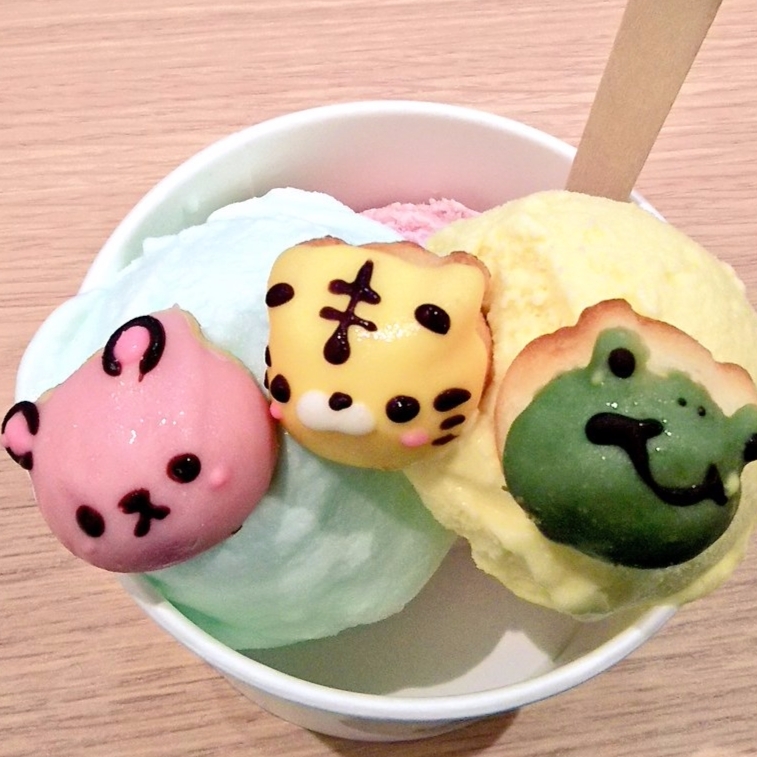 吃冰也要可愛！東京上野的「動物冰淇淋」　超適合拍照的夢幻小點心！