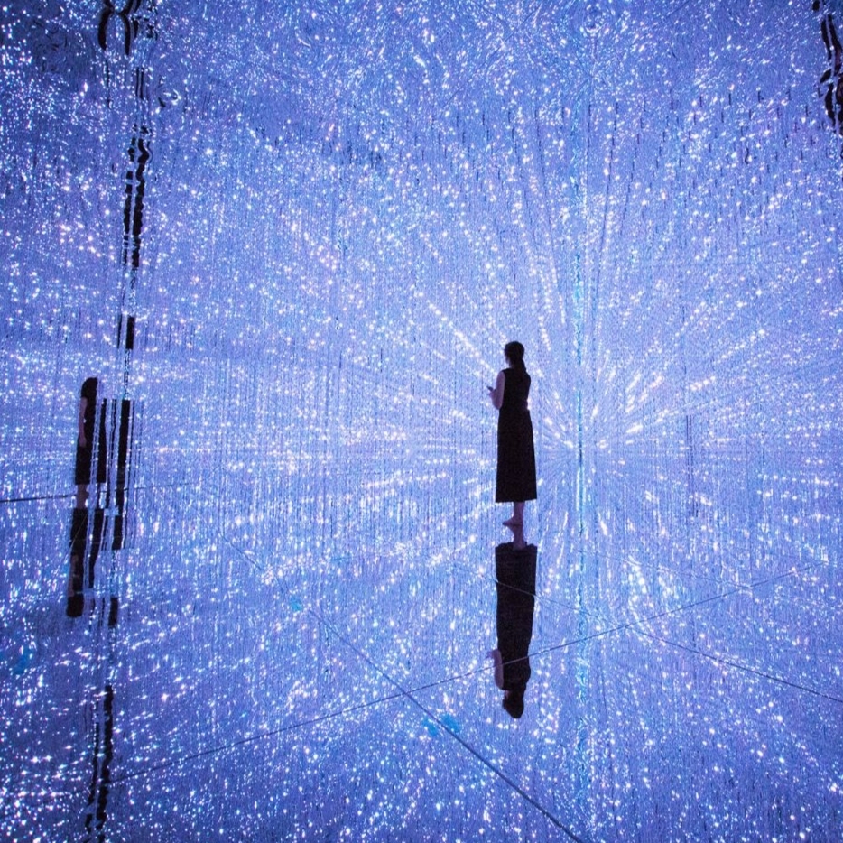 日本超夢幻數位互動展，迷幻的星空銀河讓人美到忘我！