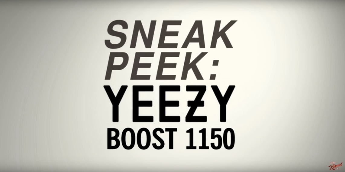 脫口秀惡搞拿出「Yeezy Boost 1150」走上街頭 大家居然這樣說...
