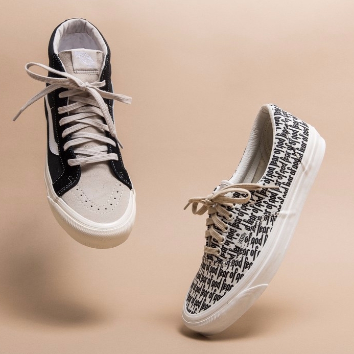 街頭聯乘！Fear of God x Vans 即將推出 Sk8-Hi 及 Era 鞋款