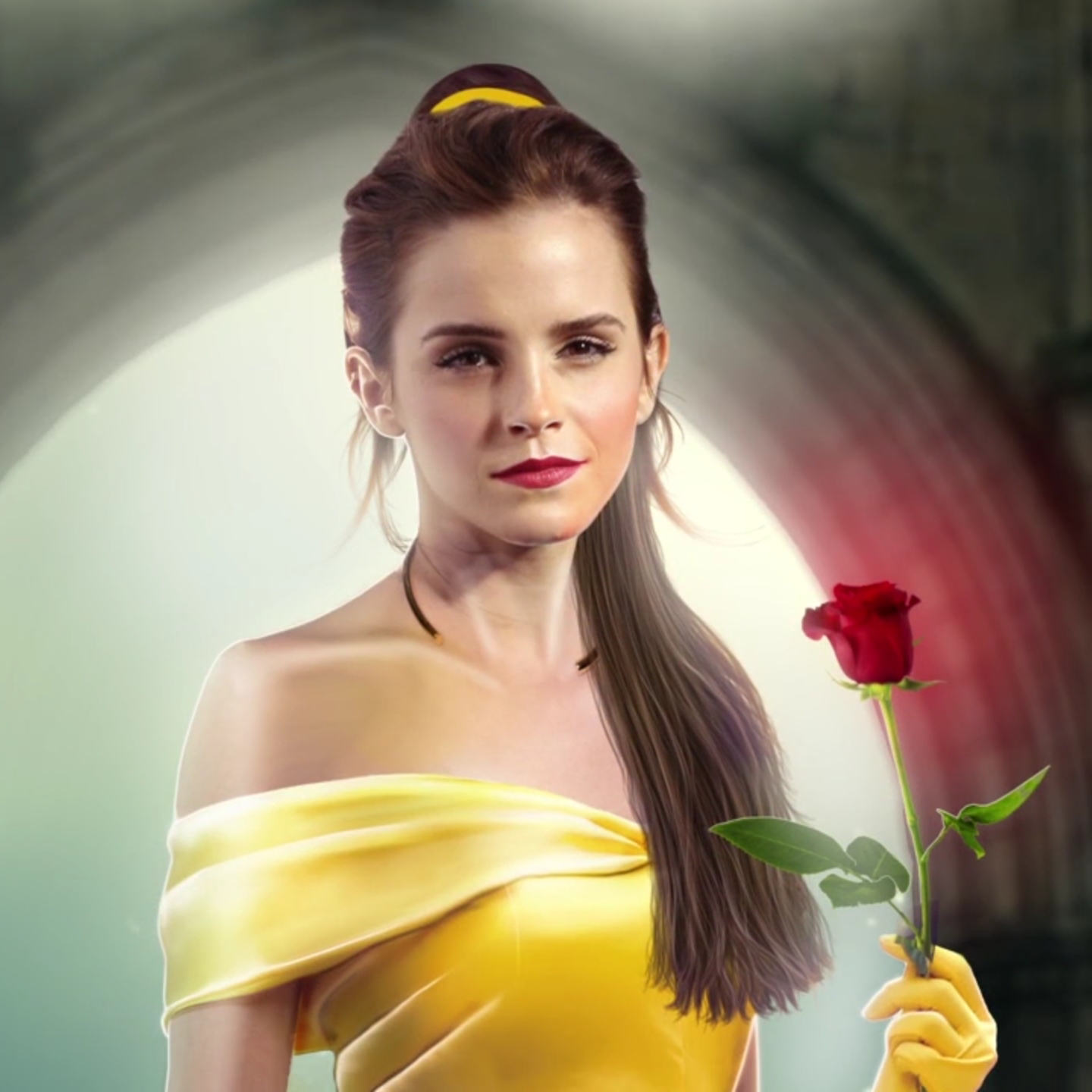 真人版《美女與野獸》明年上映，主角 Emma Watson 片中「民女」造型曝光！