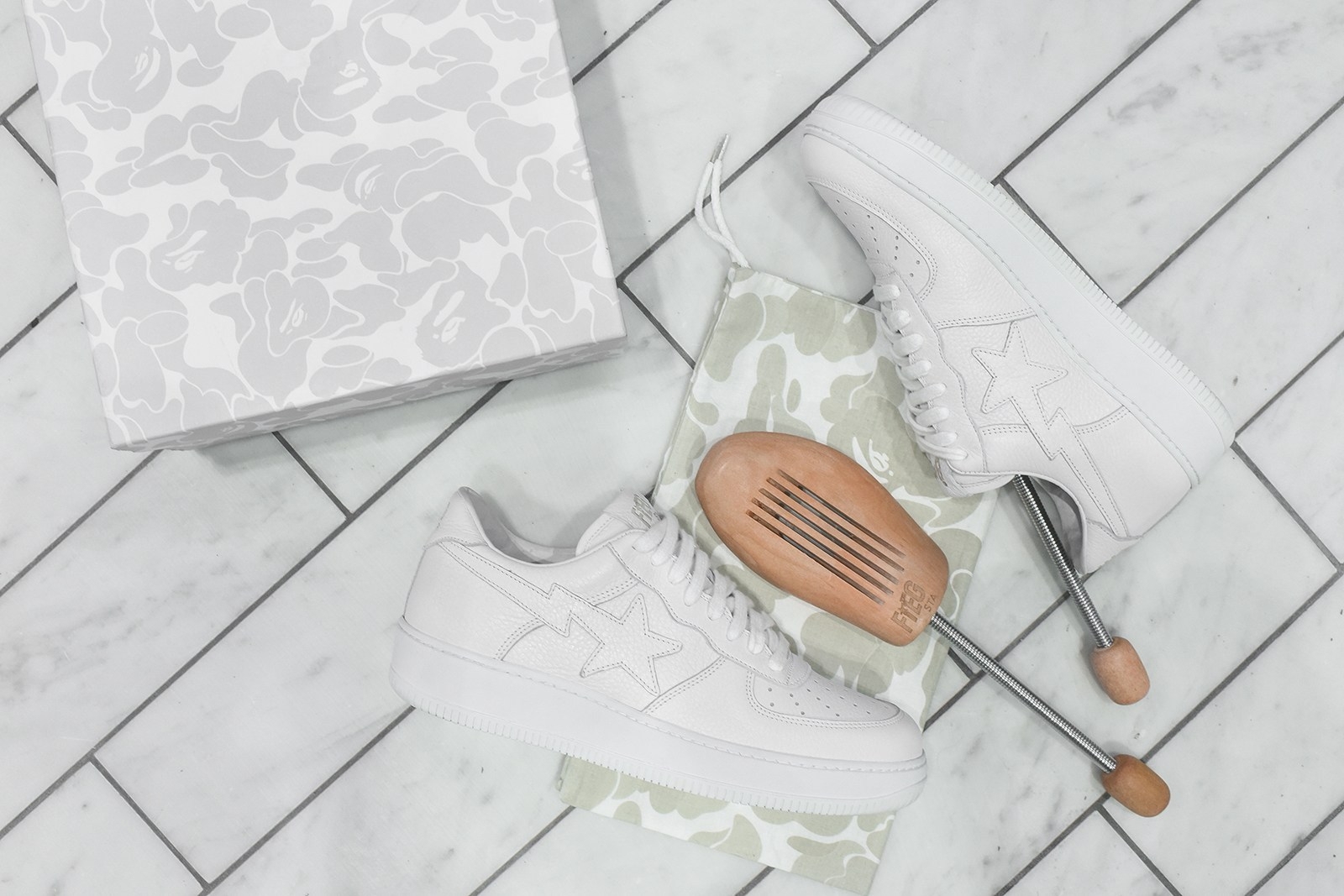 手工打造品質保證！A Bathing Ape 旗下經典  Bapesta 製作過程全公開