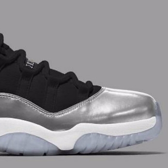 絕對是 2017 爆燒鞋款！三款全新 Air Jordan 11 實圖曝光，銀黑色好誘人！ 