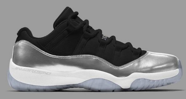 絕對是 2017 爆燒鞋款！三款全新 Air Jordan 11 實圖曝光，銀黑色好誘人！ 