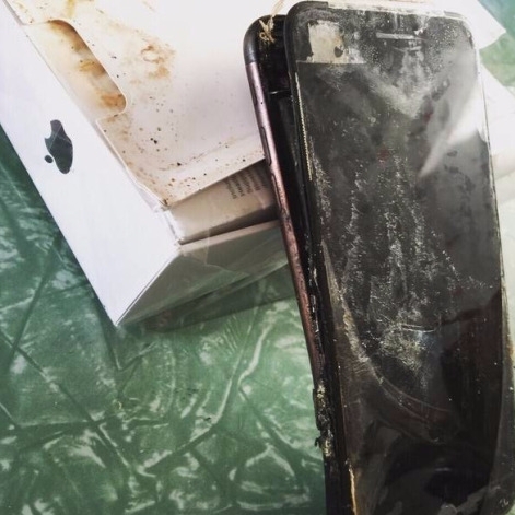 iPhone 7也出現爆炸事故，蘋果公司股價開盤應聲下跌1.20%