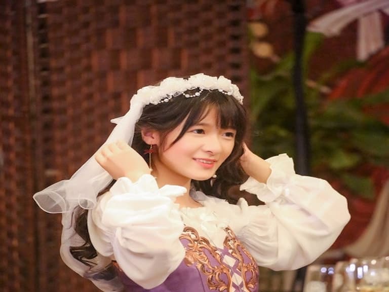 徐嬌披上頭紗美翻天！粉絲搶親瘋喊：「嫁給我！」