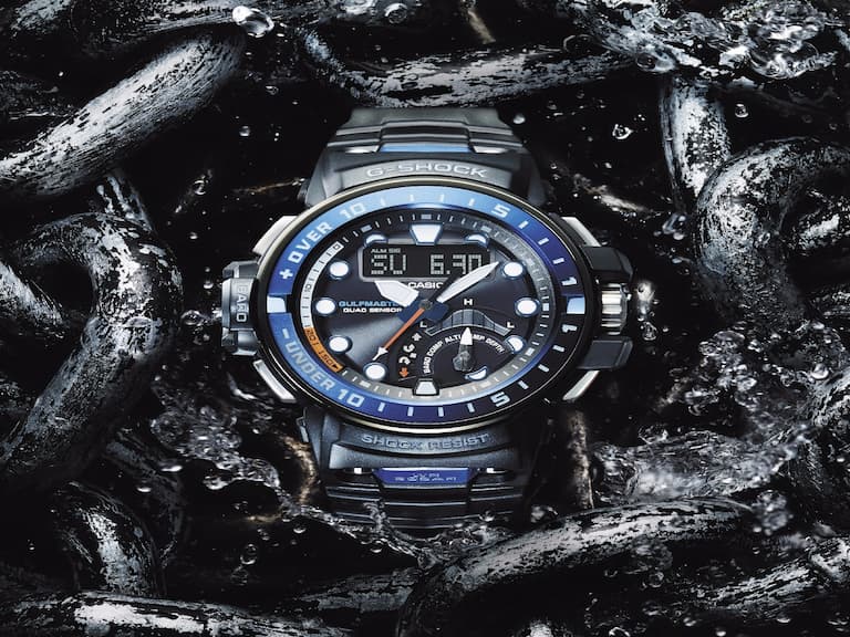G-SHOCK 全新系列搭載四大感應器 攜手荷蘭皇家海上救援協會 力抗嚴酷大海考驗
