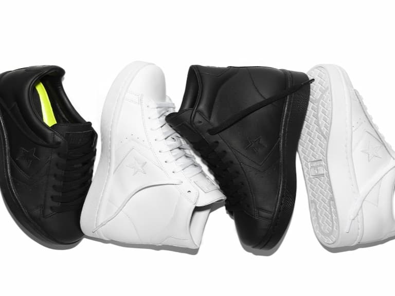CONVERSE Pro Leather ’76 黑白極簡純色系列 經典設計再升級