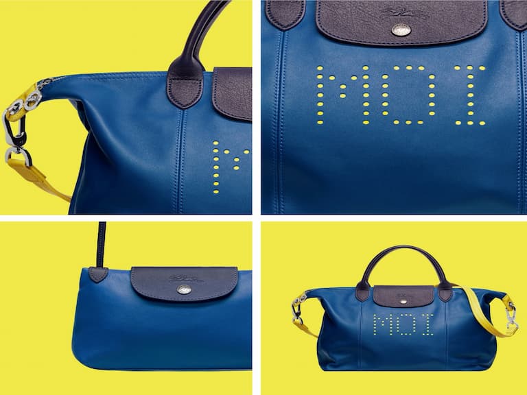 Longchamp 加上Emoji 表情符號超 Q 訂製包登台！