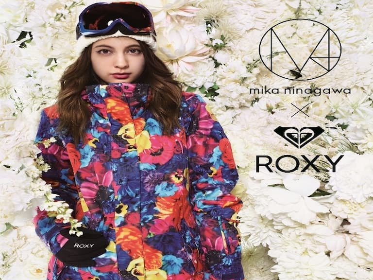 2016 ROXY X蜷川實花 限量聯名滑雪系列 繽紛征服雪地