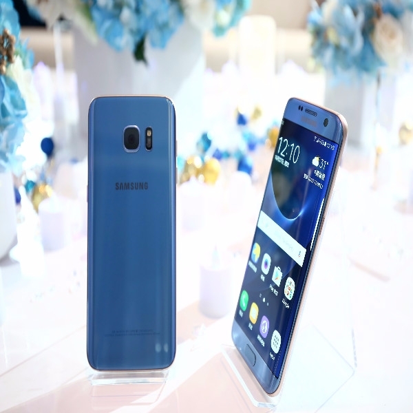 時尚新色新亮相！Galaxy S7 edge「冰湖藍」耀眼登場