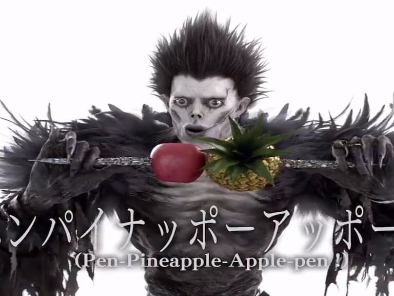 《死亡筆記本》死神路克演唱「PPAP」　學ピコ太郎妖媚舞動超帶感！