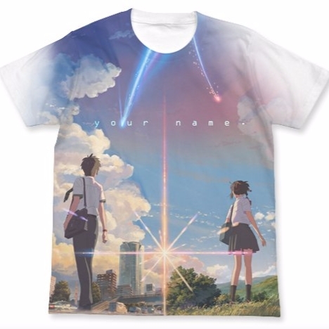 《你的名字》官方周邊 T 恤設計太醜　引發日本網友狂吐槽！