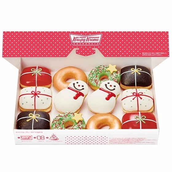 為了這些可愛的 Krispy Kreme 冬甩，這個聖誕節也要去日本了！