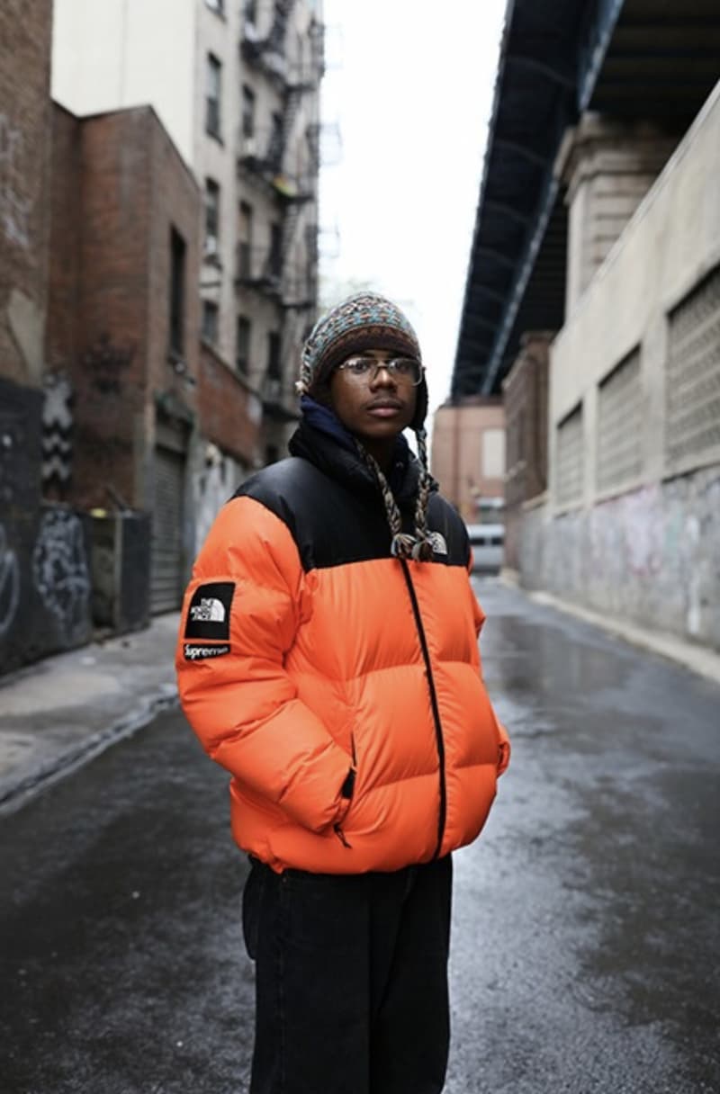 The north face deals supreme orange