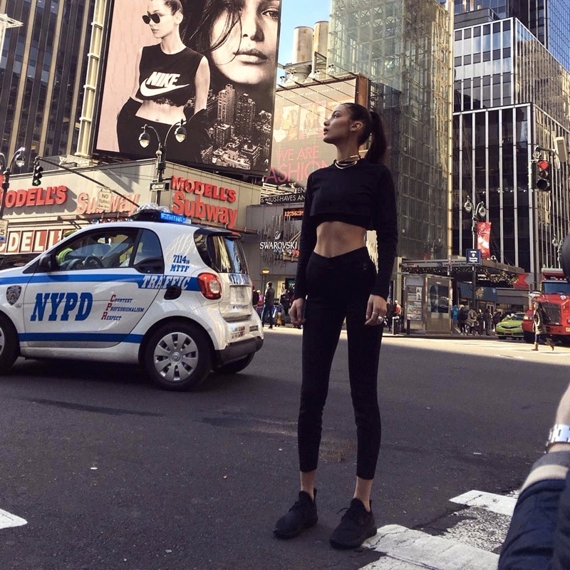 Bella Hadid 加入NIKE陣營，運動品牌也看中了“網紅”超模們的吸引力