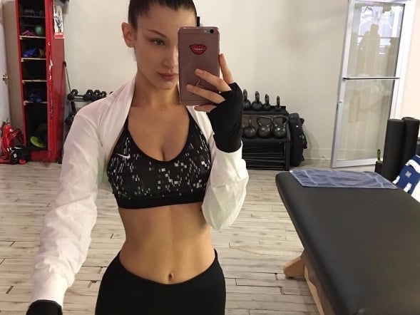 超模也要努力練！Bella Hadid 地獄式健身，就是要成為最美的 Victoria’s Secret 天使！