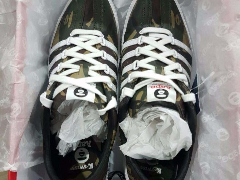 年末必收鞋款再一發!K-SWISS 聯乘 「AAPE」打造極致運動時尚美學