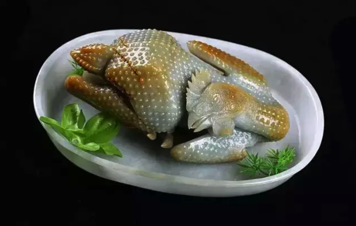 他們用翡翠做了一桌美食,價值高到工作幾輩子都吃不起!