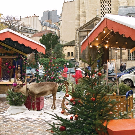 人家的耶誕市集還有麋鹿！盤點巴黎 8 個超夢幻市集