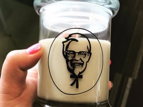 炸雞產品沒盡頭!KFC 推出炸雞香味蠟燭!