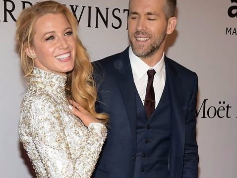 Blake Lively 與 Ryan Reynolds 一家四口亮相！兩位 BB 實在太可愛了！