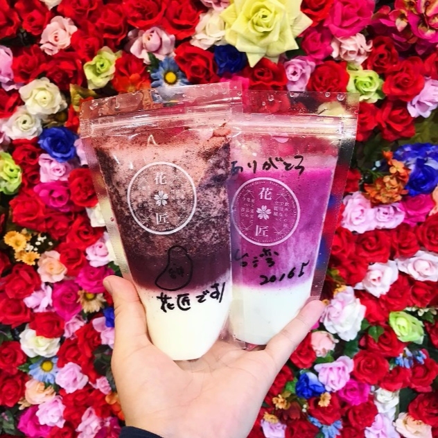 #POPSPOTS in Taichung：花牆背景的果汁店，猶如蜷川實花的世界，只開業一個月已洗版了！