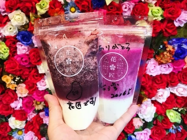 #POPSPOTS in Taichung：花牆背景的果汁店，猶如蜷川實花的世界，只開業一個月已洗版了！