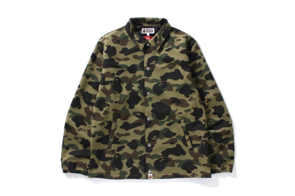 軍事潮流大老 Bape 迷彩連環發,全新鯊魚頭連帽外套今年「這樣」穿最兇!